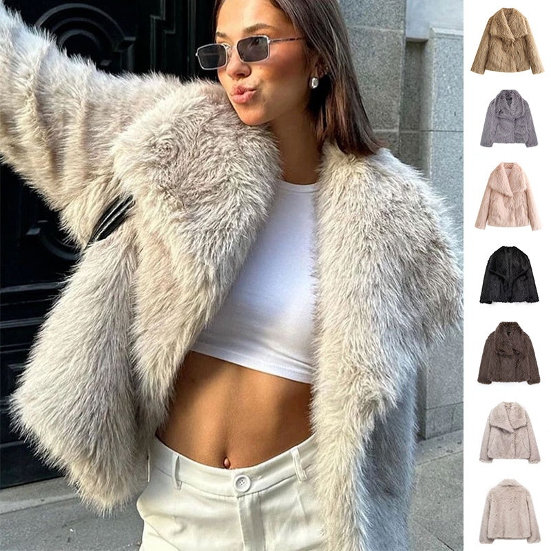 Women’s Winter Plush Coat