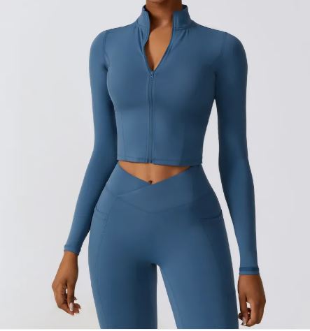Long Sleeve Yoga Wear Coat