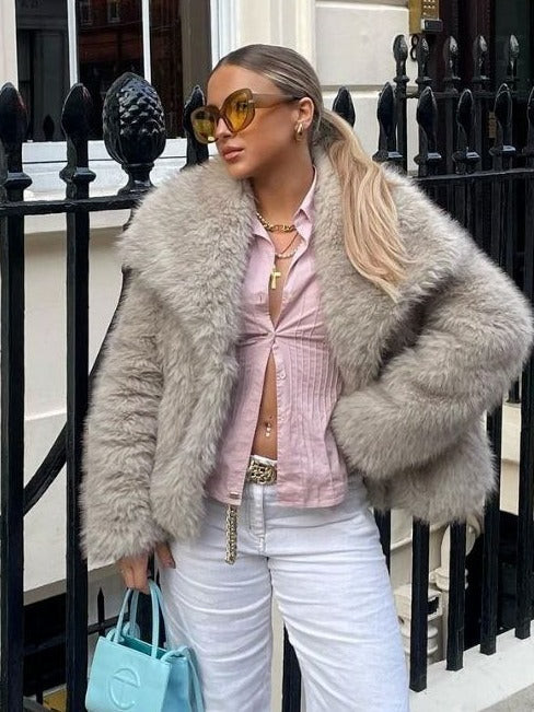 Women’s Winter Plush Coat
